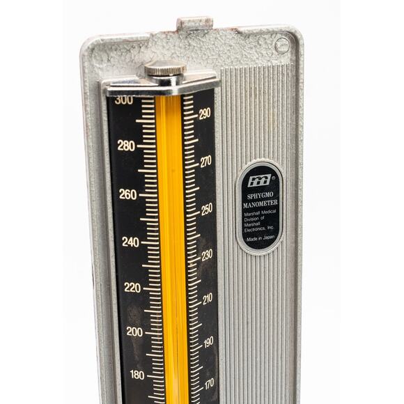 Vtg Medical Marshall Deluxe Mercurial Sphygomanometer Desk Model 100 Portable - Picture 5 of 8